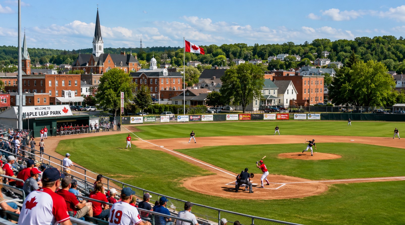 Baseball Town in Canada